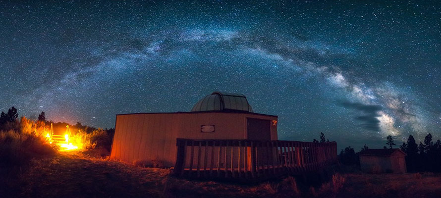 Pine Mountain Observatory, photo by Justin Hartney